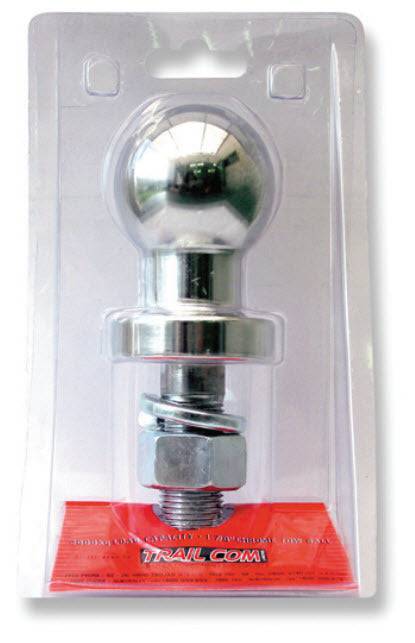 Trojan Car & Truck Tow Balls Tow Ball 1 7/8 x 7/8 x 60mm 3500kg Zinc