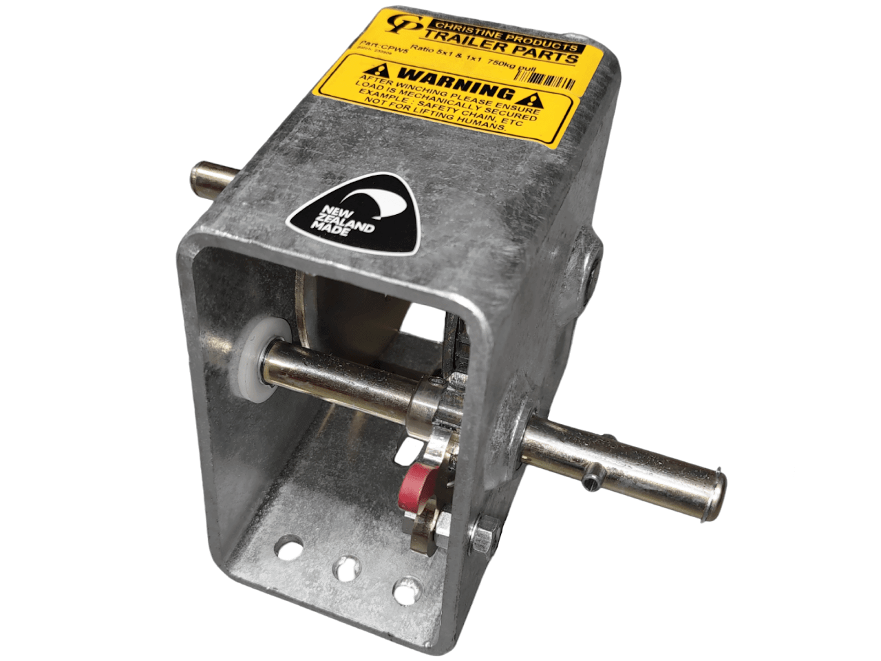 Trojan Manual Trailer Winch Cp Winch 5:1 750kg - 1 Handle