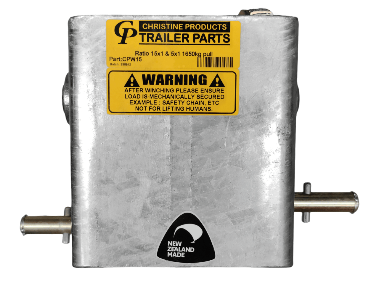 Cp Winch 15:1 1650kg - 2 Handles - Action Outdoors Kiwi