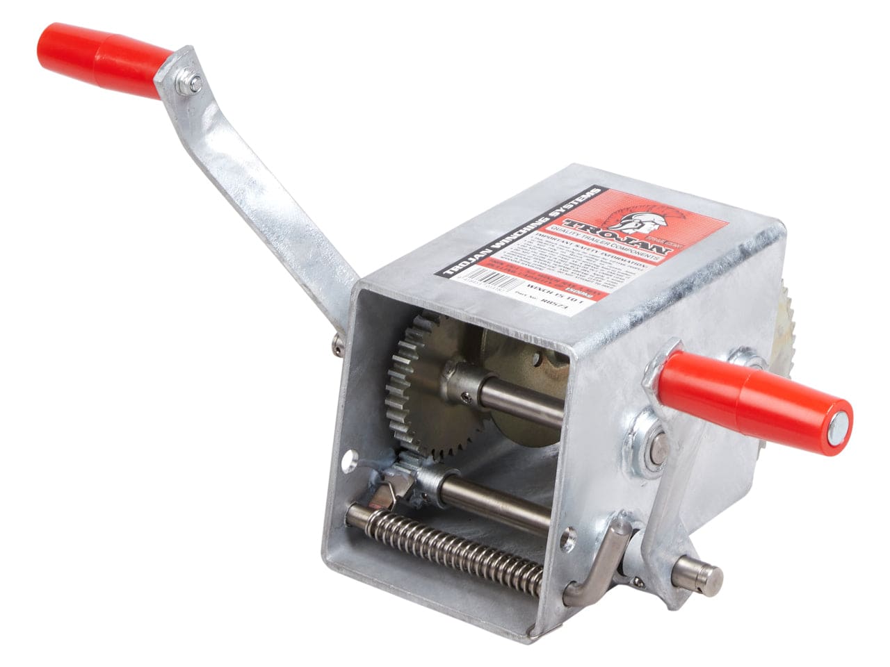 Manual Trailer Winches 15 to 1 Wide Body - Action Outdoors Kiwi