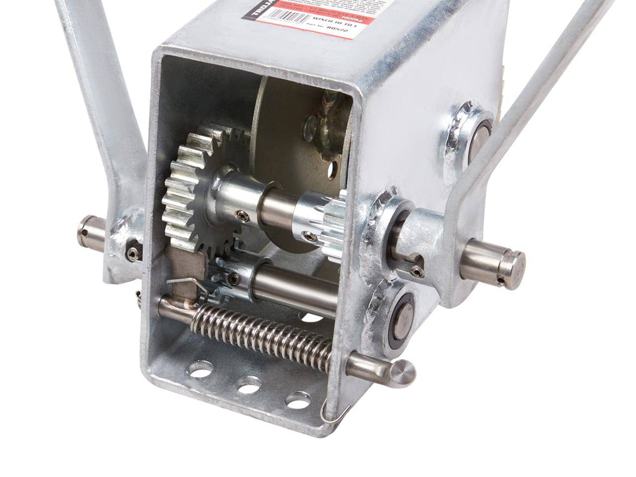 Manual Trailer Winches Closed Top 10-1 7m Wire - Action Outdoors Kiwi