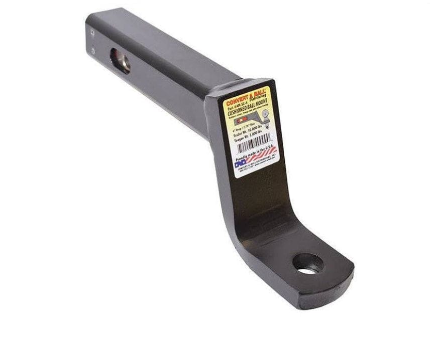 Trojan Tow Ball Mounts Hitch Cush Ballmnt 2" 8" Drop  10k lbsGVW