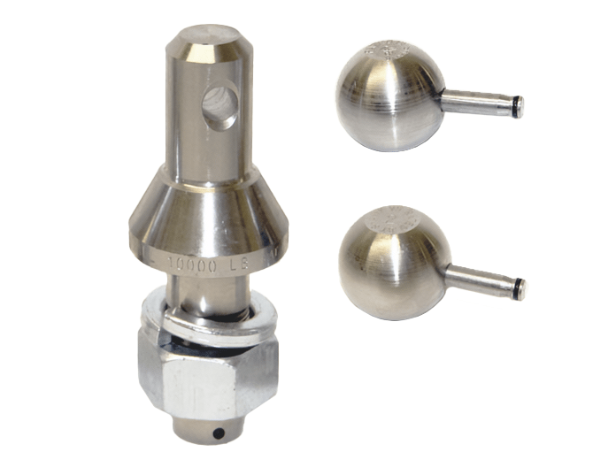 Trojan Tow Balls Convert-a-ball 1" 2 ball Carbon Steel