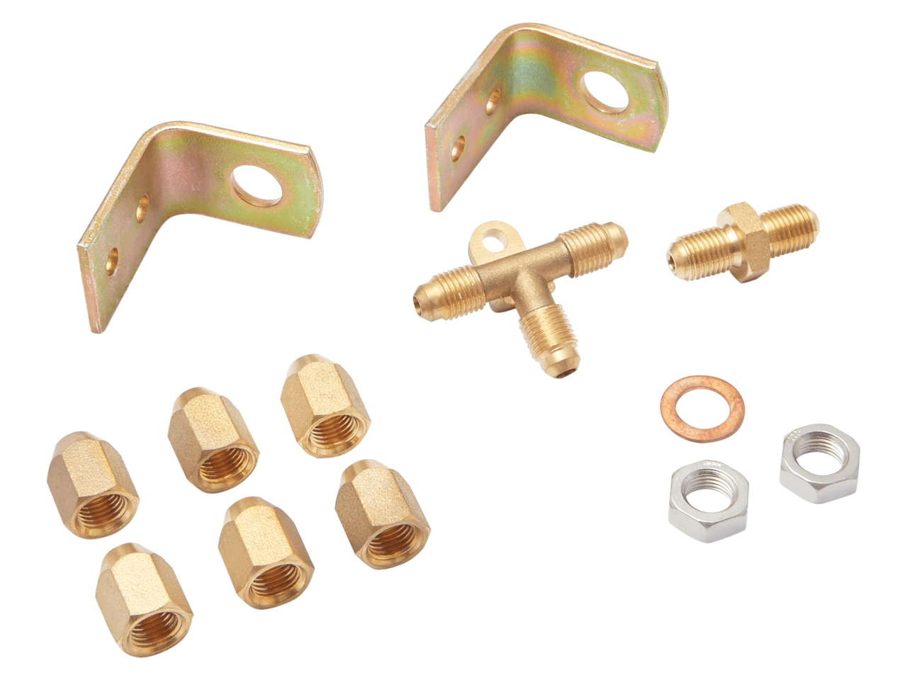 Trojan Trailer Brake Hoses & Parts Brake Hose and Fitting Kit Single Axle S/Steel x Pack TPT10211