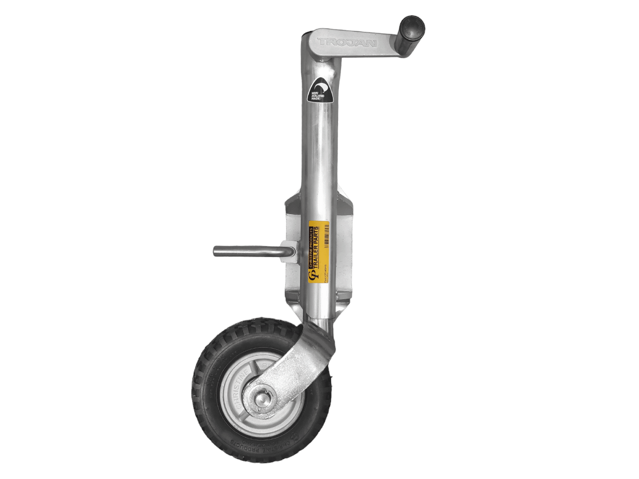 Trojan Trailer Jockey Wheels Cp Jw S/wnd 250kg Alloy Rim Bolt On