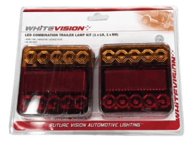 Trojan trailer lights LED Tail Set 100X100 10-30V .4M Blister