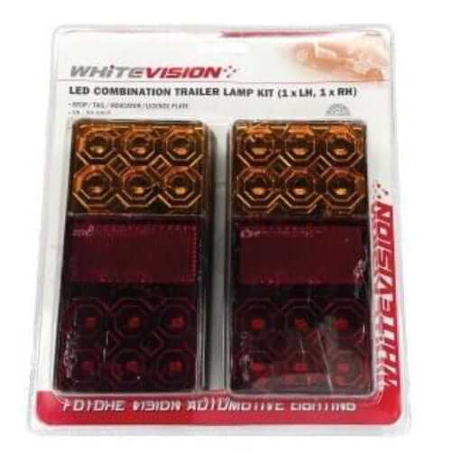 Trojan trailer lights LED Tail Set 150X80 10-30V .4M Blister