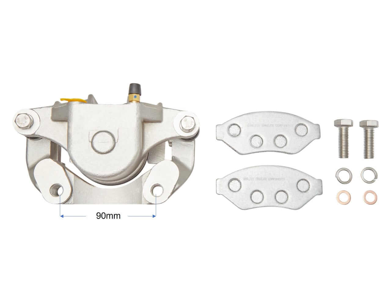 Trojan Trojan Disc Brake Calipers Stainless Steel Hydraulic Caliper X 1