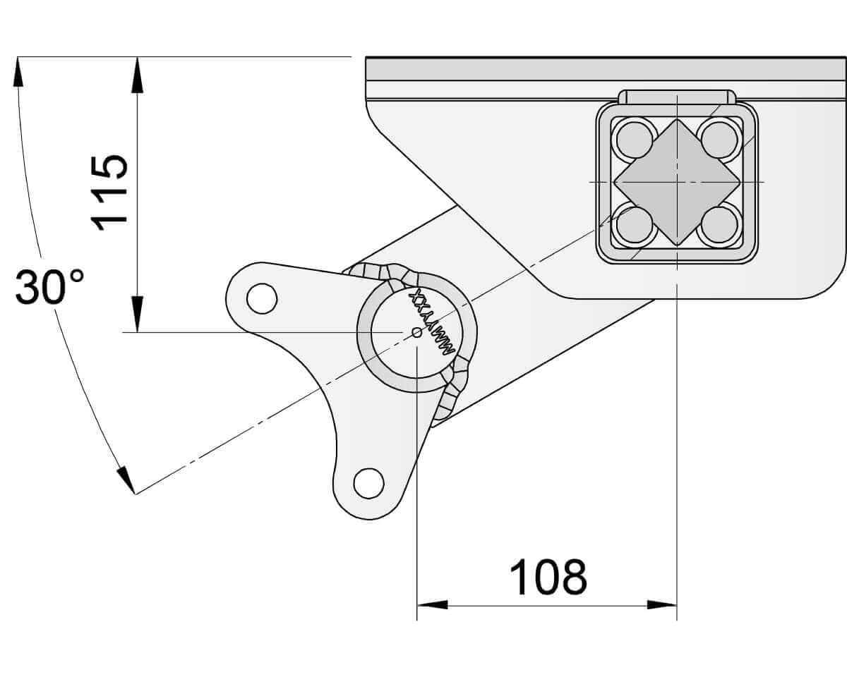Trojan Trojan Duratorque Axles Full Beam Duratorque, 1000-1500kg, Gull Wing