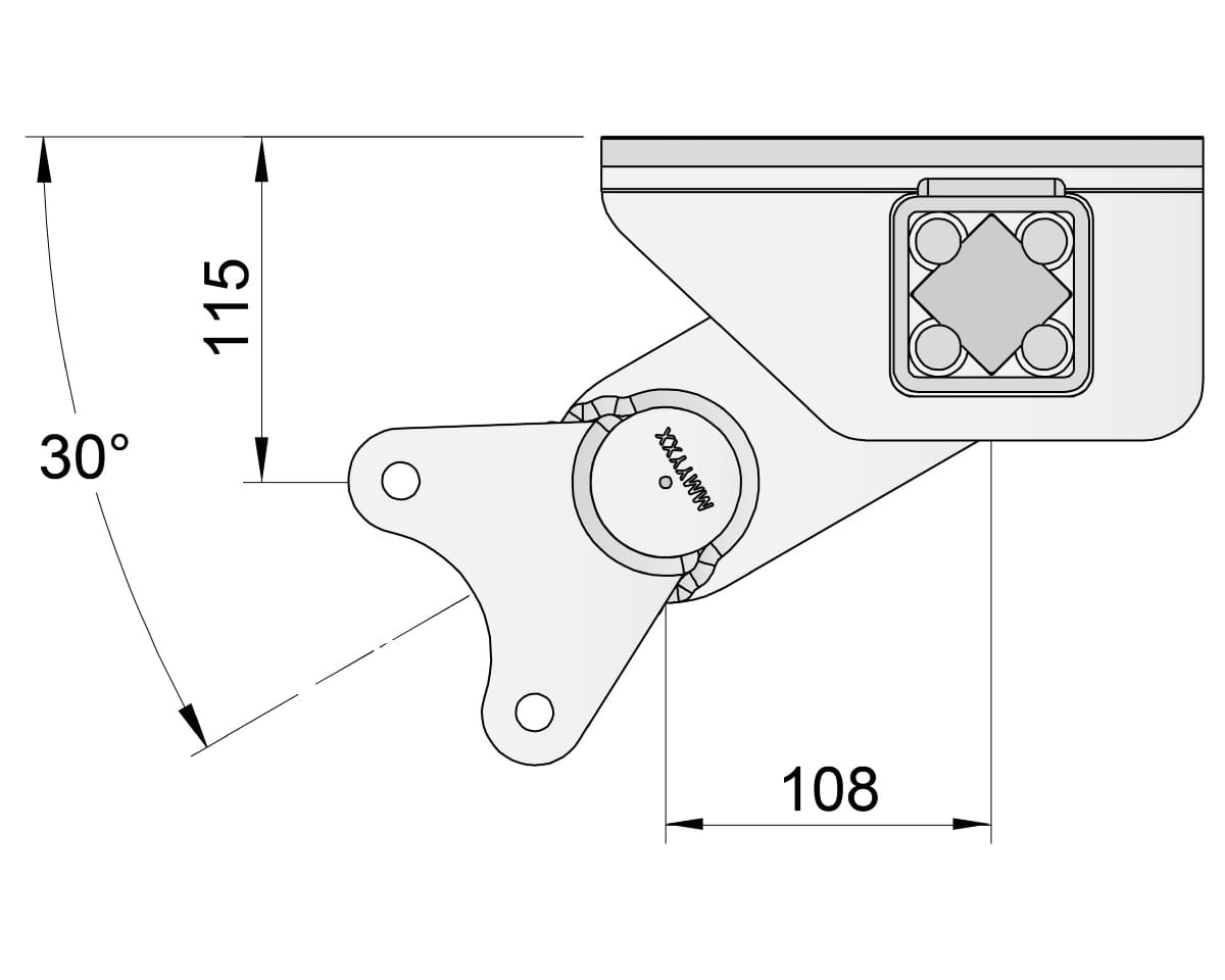 Trojan Trojan Duratorque Axles Full Beam Duratorque, 2200kg, Gull-Wing