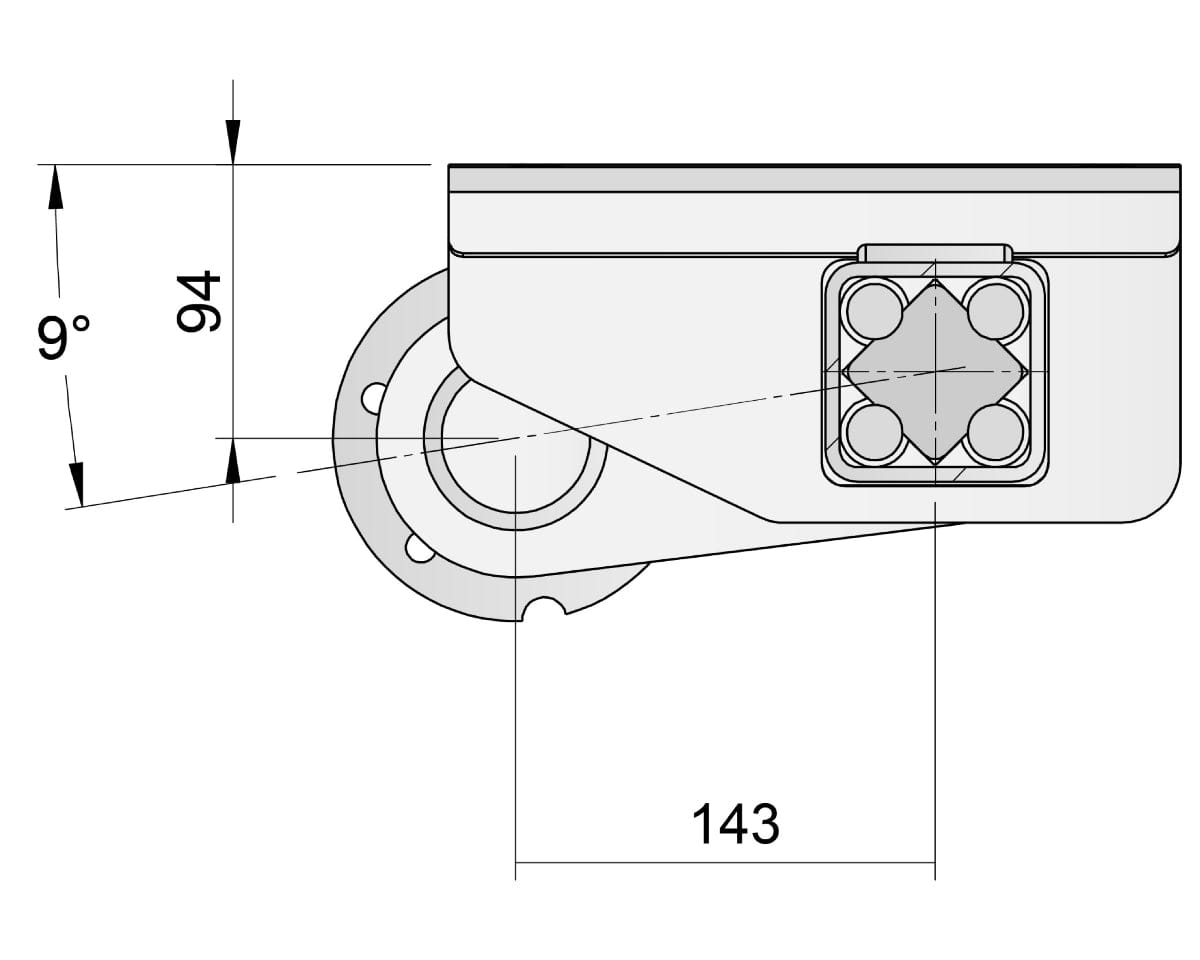 Trojan Trojan Duratorque Axles Full Beam Duratorque, 3000kg, Multi-Hub