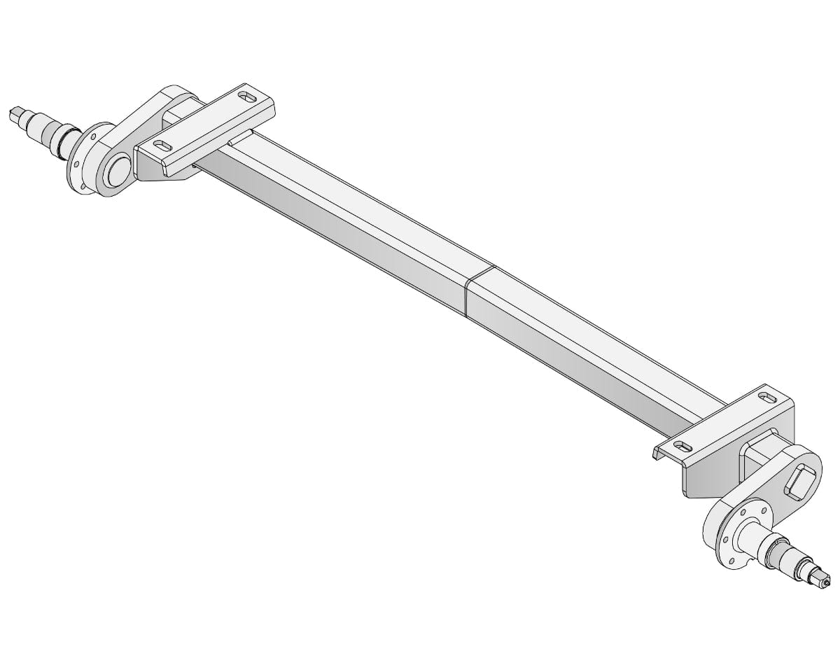 Trojan Trojan Duratorque Axles Full Beam Duratorque, 3000kg, Multi-Hub