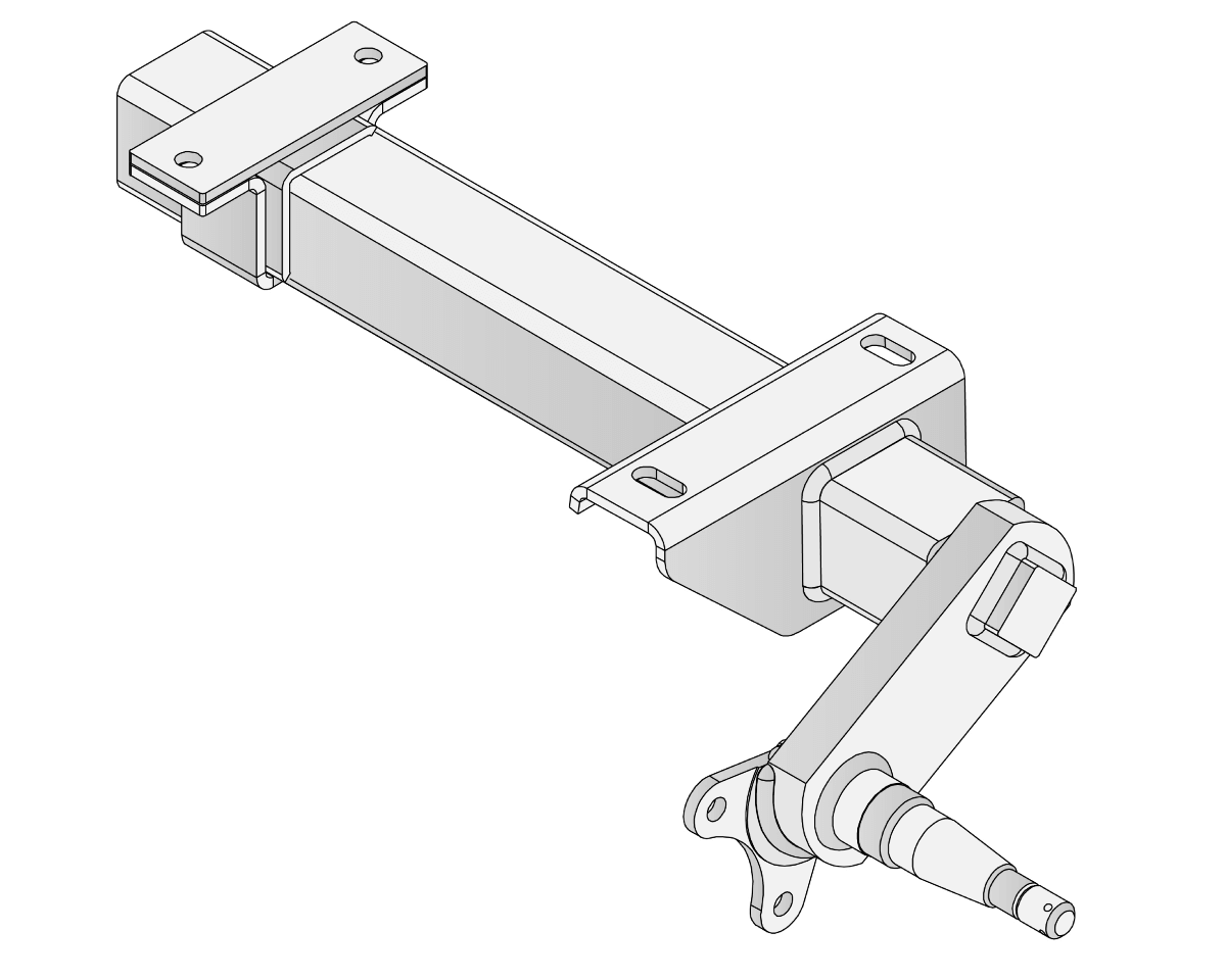 Trojan Trojan Duratorque Axles Half-beam Duratorque Right - 1500kg Per Pair