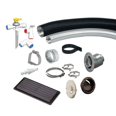 TRUMA Marine & RV Water Heating Truma Combi 4E Plus Water/Air Heater (Installation Kit Inc)
