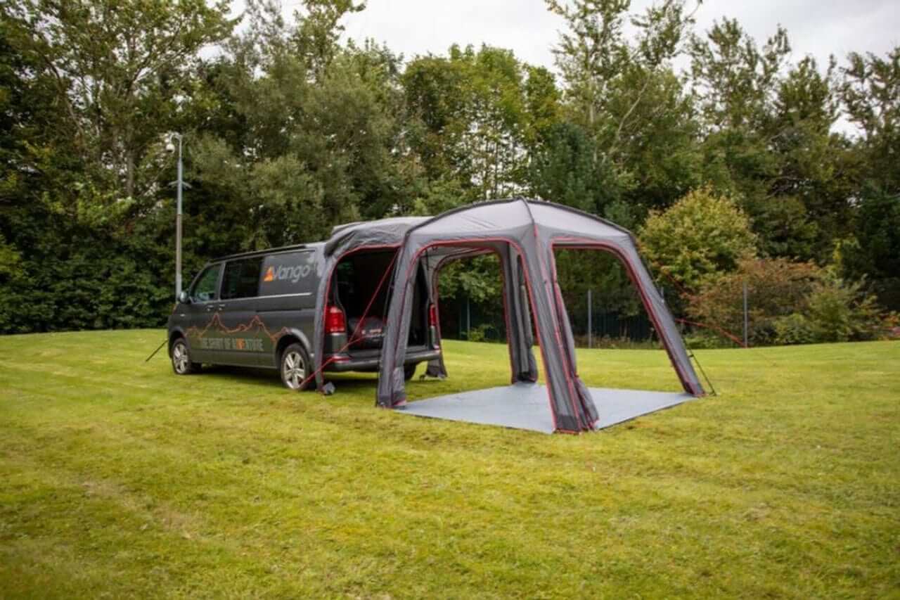 Vango Inflatable Awning Vango Tailgate Pole Drive Away Awning - Low