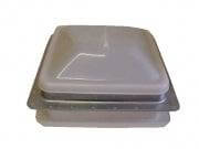 Ventline Roof Vent 360 X 360mm Metal Frame Roof Vent With 12 Volt Fan