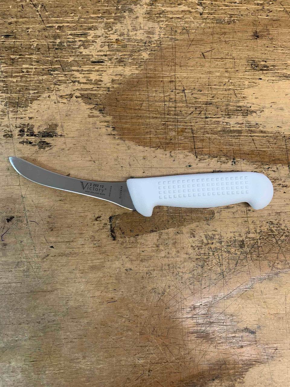 Victory Knives Butchers Knives White Handle Blading Knife 2-202-12-115