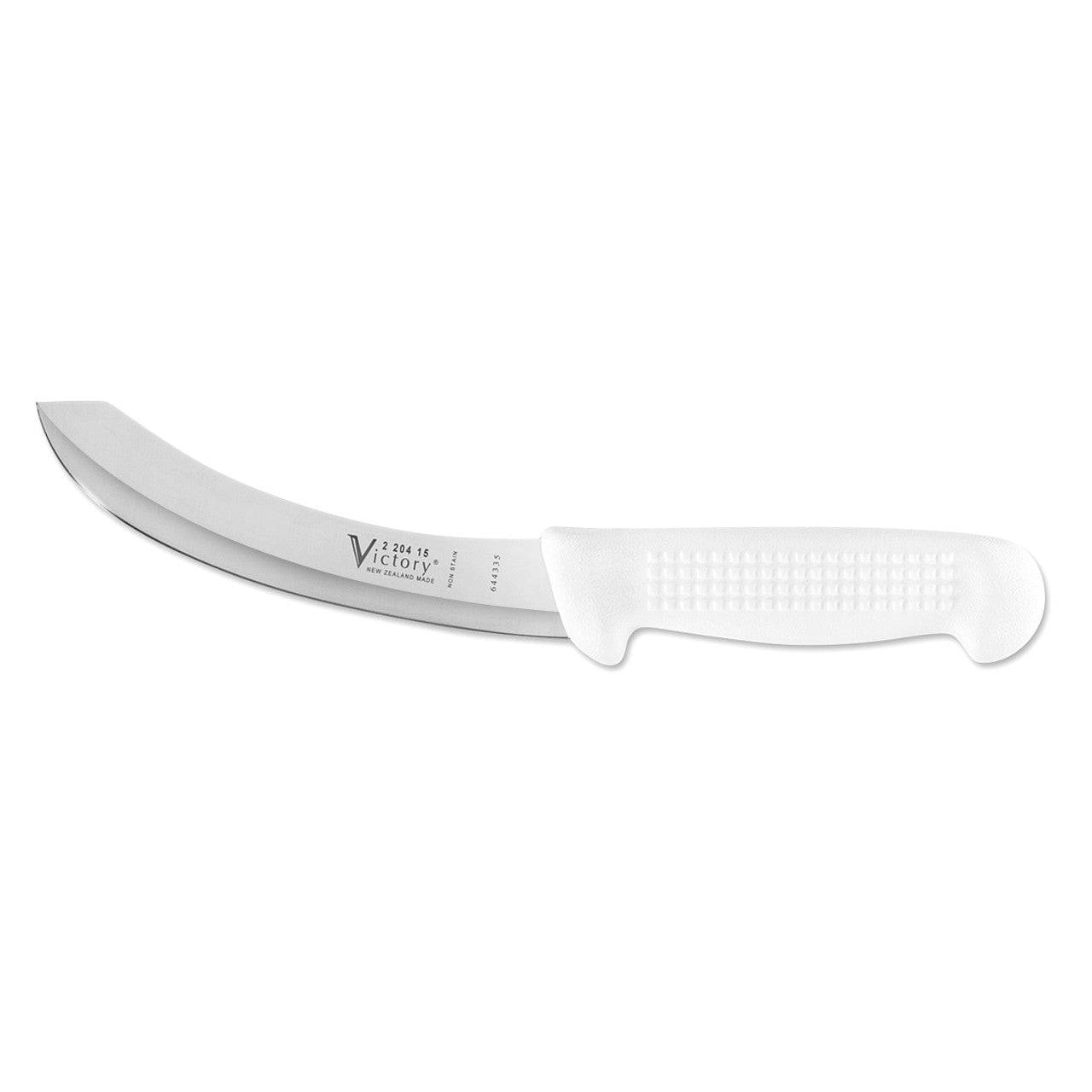 Victory Knives Butchers Knives White Handle Ribbing Knife 15Cm 2-204-15-115