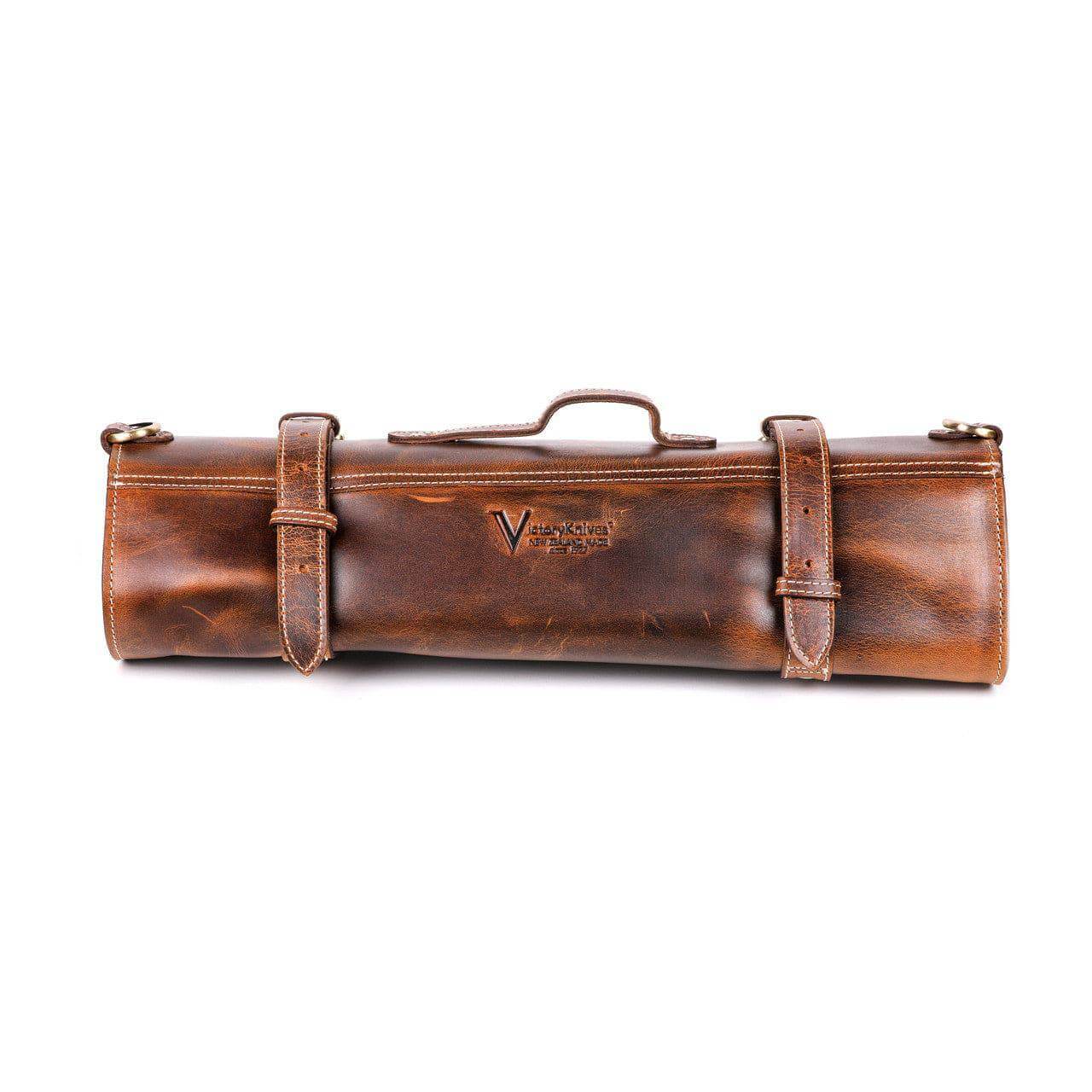 Victory Knives Knife Sheaths Victory Leather Knife Rolls-11 Pockets