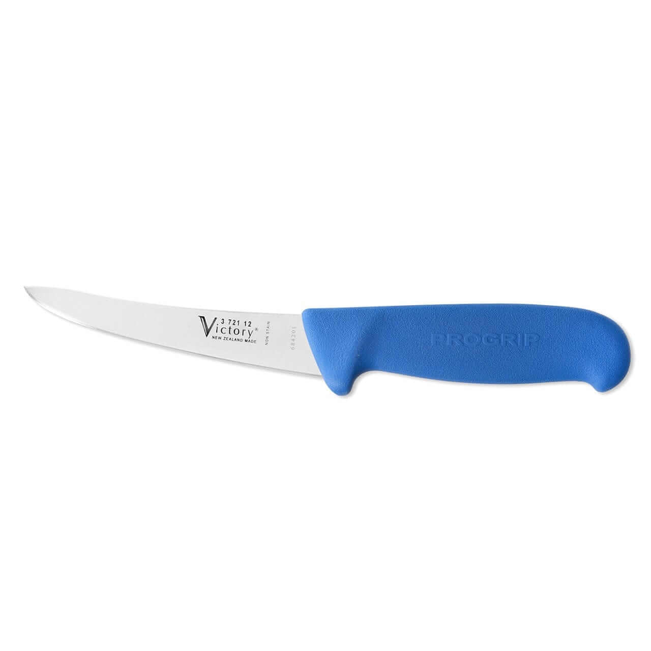 Victory Knives Knives Narrow Curved Boner with Running Tip Knife 12cm Progrip