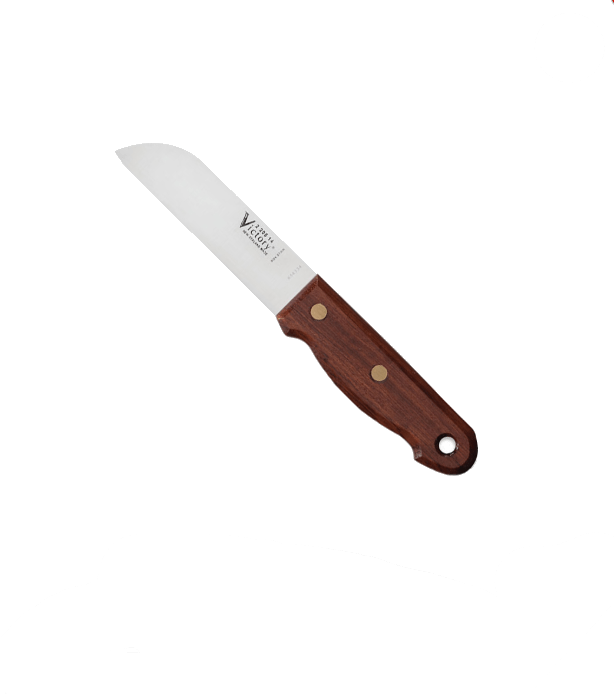 Victory Knives Produce & Packers Knives Riggers Knives with Wooden Handle Box of 6