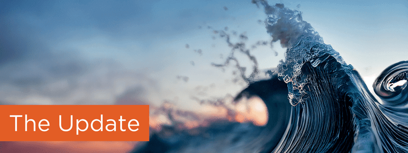 Sir David Attenborough and the Answers from Aotearoa with ocean waves in the background.