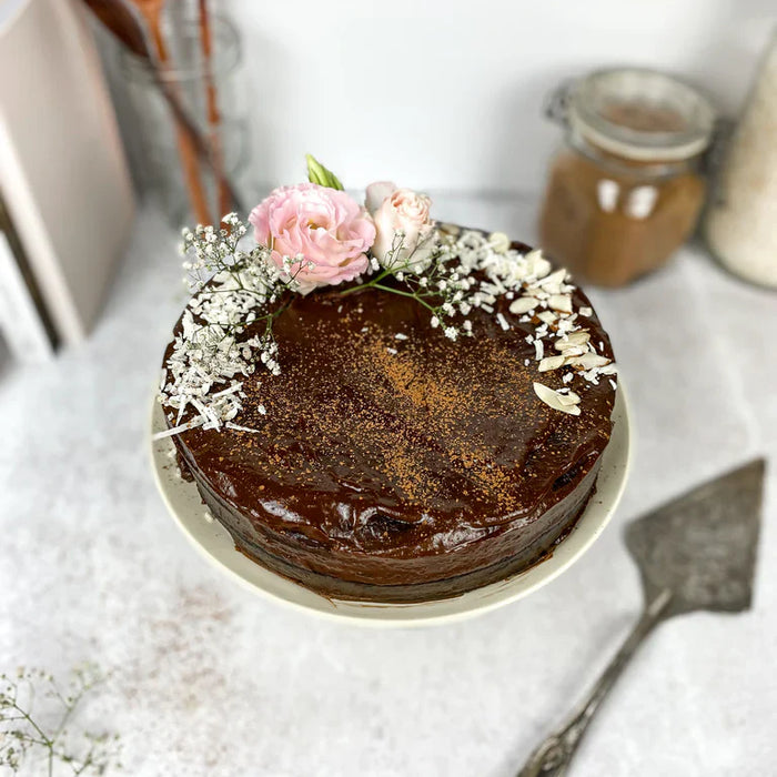 Flourless Chocolate Cake with Ganache