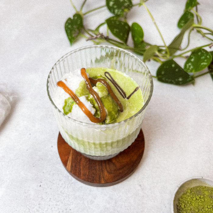 Matcha & Honey Affagato