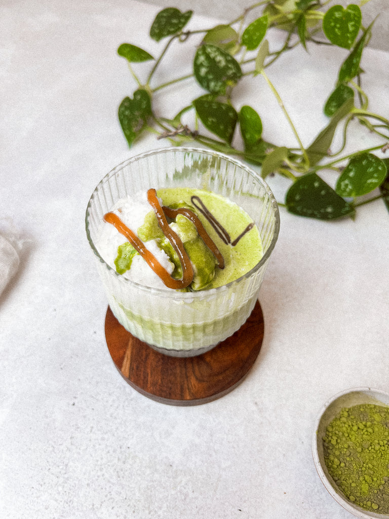 Matcha & Honey Affagato