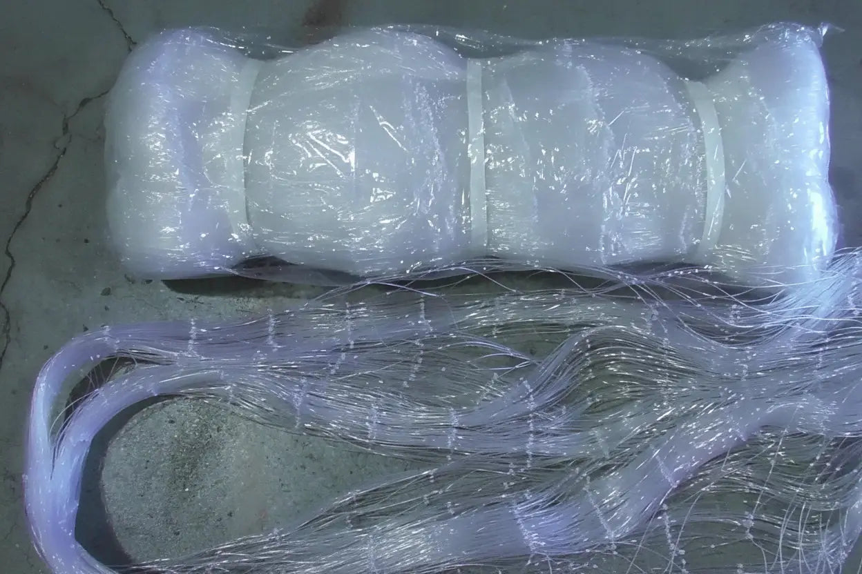 AFM4A 0.35MM Unslung 2 inch mesh 30 MD 245M length Snow white
