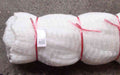 3 Inch Pacific Island Mesh for Sustainable Fishing Practices rolled and tied with ribbon.