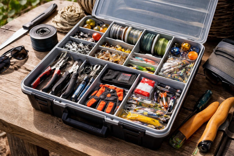 The Ultimate Tackle Box Checklist for Every Angler Action Outdoors Limited The Ultimate Tackle Box Checklist for Every Angler Action Outdoors Limited