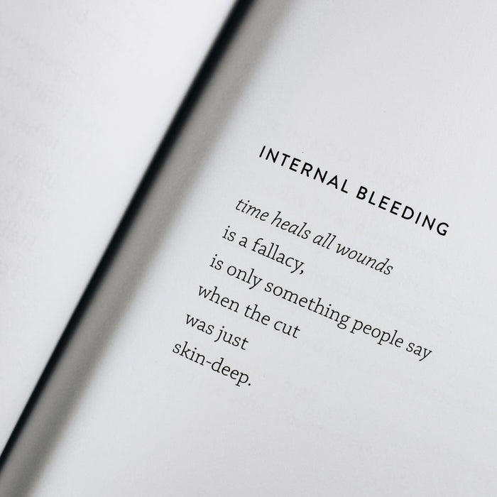 Internal Bleeding printed paper