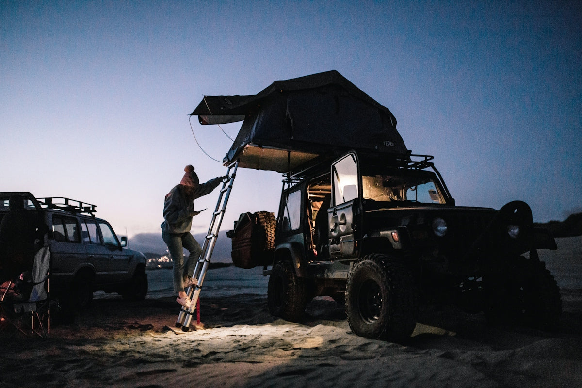 black off-road vehicle