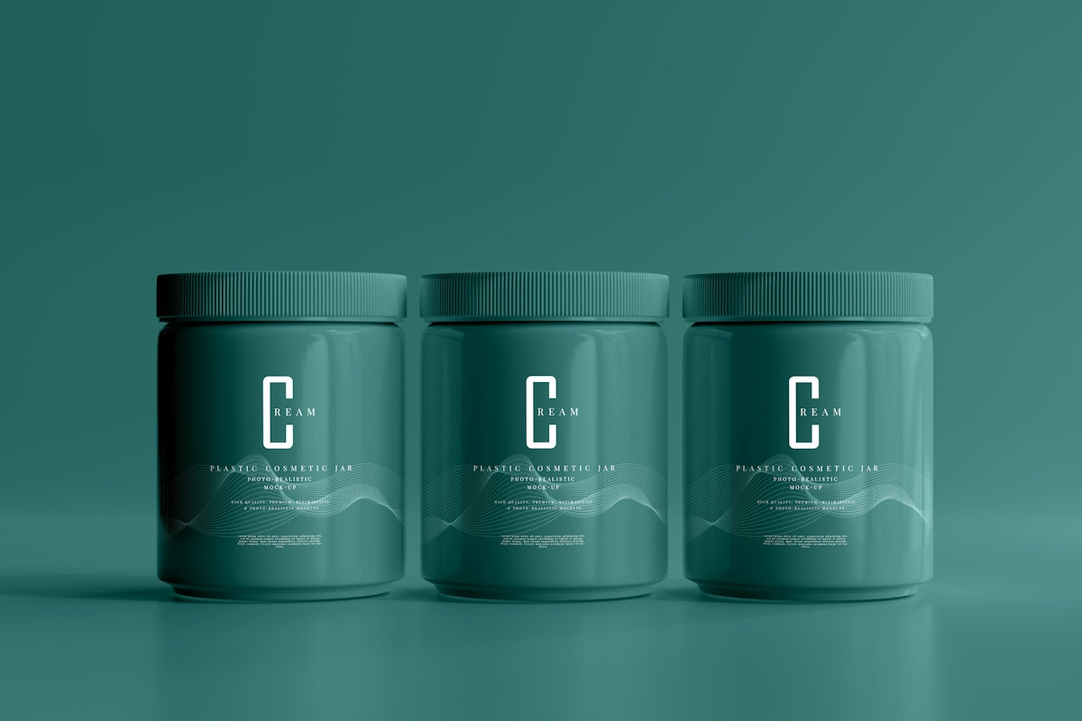 Innovative Solutions with CRC Products in the DIY community showcased in teal cream jars.