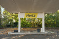 a sign on a covered area