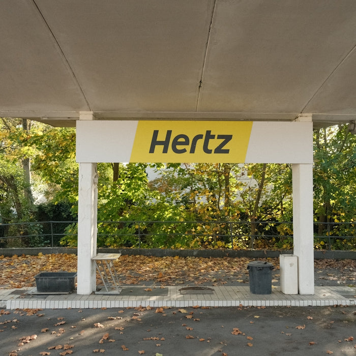 a sign on a covered area