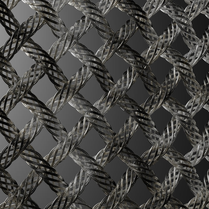 a black and white photo of a pattern