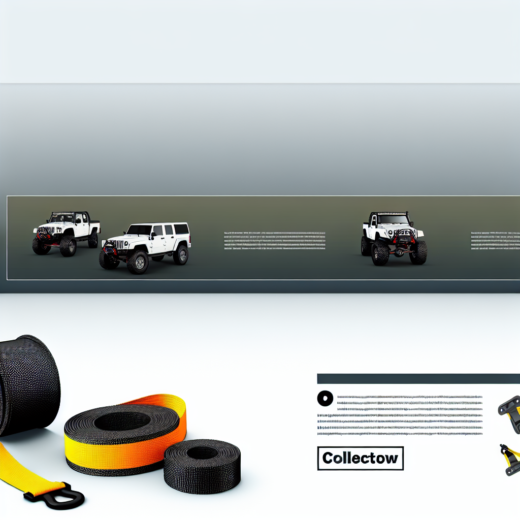 Black Snake Recovery Strops Heavy Duty Recovery Gear for 4WD