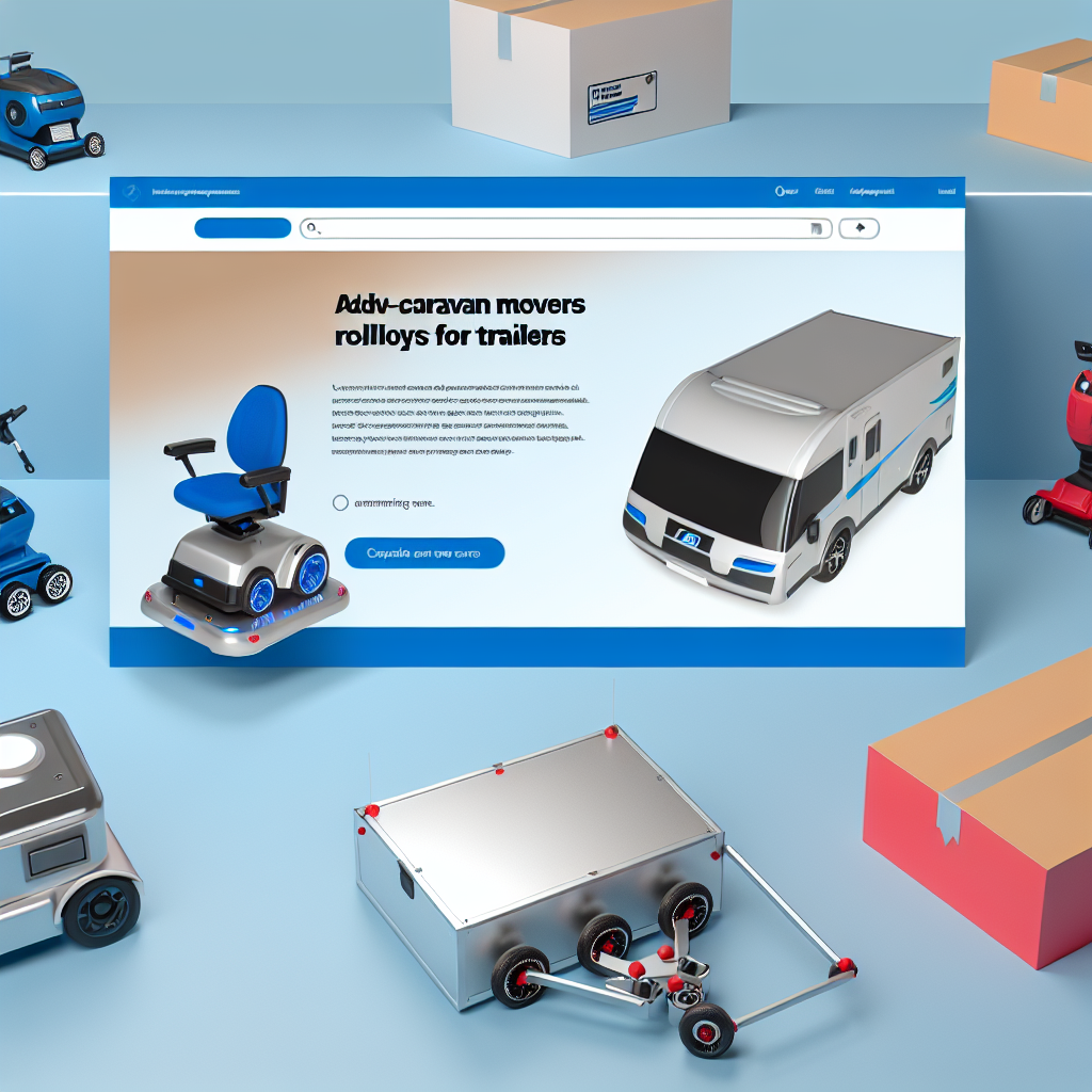 Caravan Movers and Robot trolleys for Trailers