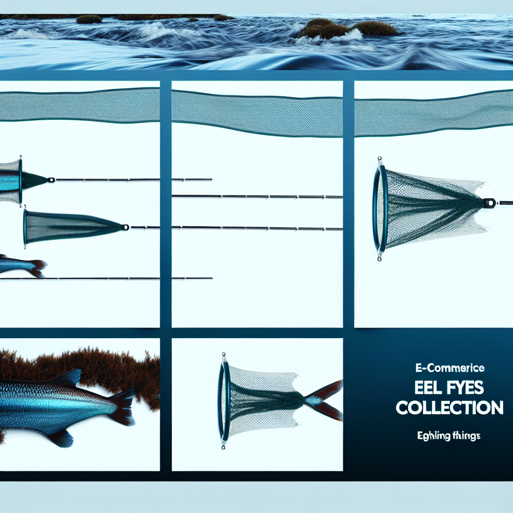 Eel fyke nets for New Zealand shortfin and longfin eels.
