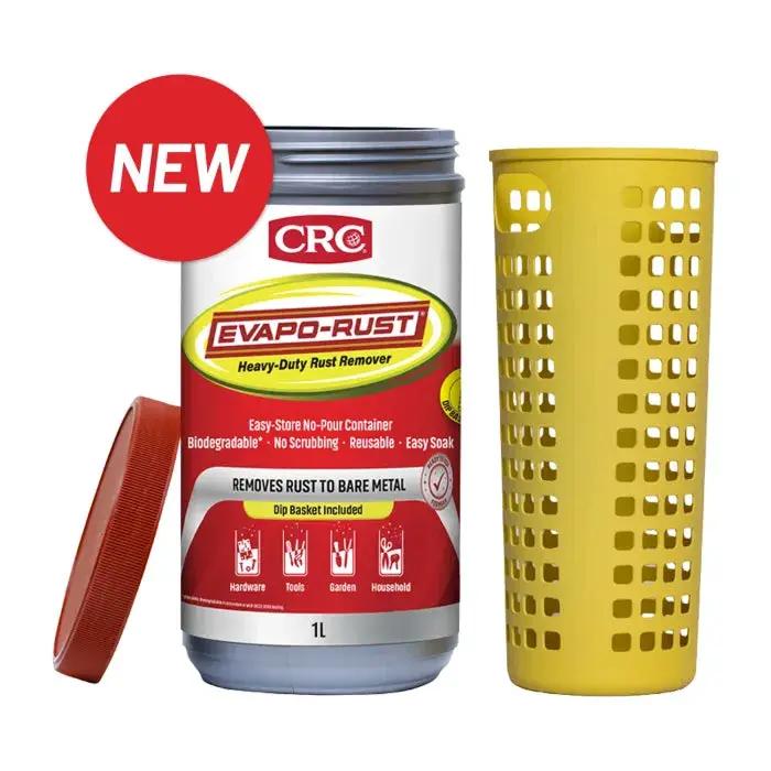 CRC Evapo-Rust Canister 1L - Rust Remover with Dip Basket