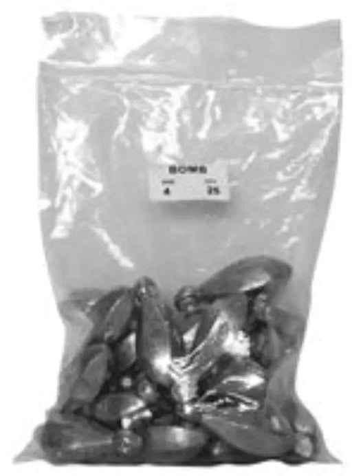 Reef Sinker Bulk Value Pack 4oz (25 per pack) by NZ Diver