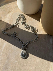 Aho Whetū Silver Necklace by Tahana Jewellery