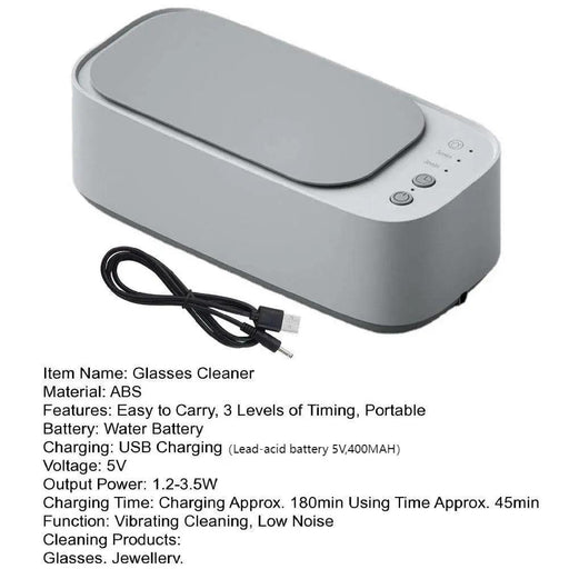Rechargeable Ultrasonic Cleaner for Jewelry and Coins by NZ Diver