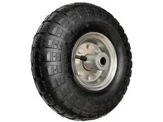 10" Pneumatic Wheel - 16mm Shaft - for Jockey Wheels by Trojan