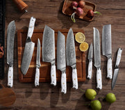 Damascus Special Household Combined Chef's Knife Bread Knife by China Dropship