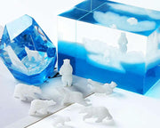 3D Model Resin Mould Decoration Resin Filler Simulated - Polar Bear by Resin Art NZ