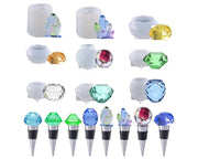 Wine Bottle Stopper Cabinet Cupboard Knobs Moulds by Resin Art NZ