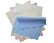Microfiber Cleaning Cloth - Use with Beeswax Sealer for Seal and Polishing - Random Colour - 10-Pack, 10x10cm by Resin Art NZ